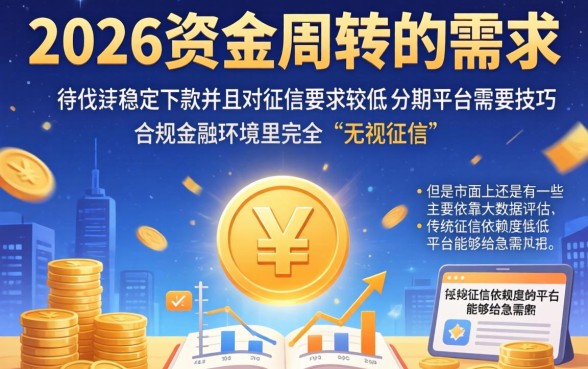 2026还能下款的分期口子，详细阐述5个无视征信好下款的借款app