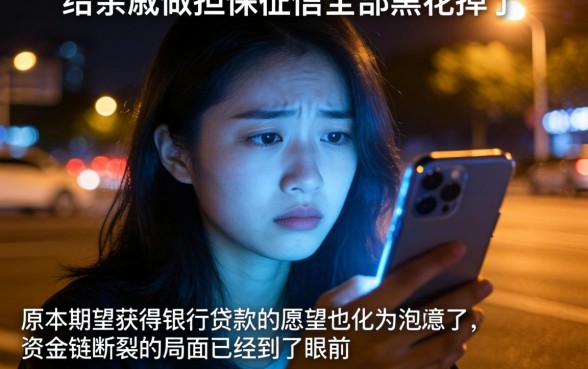 当担保人征信黑花了怎么办，诚意推荐5个无视一切必下款的口子