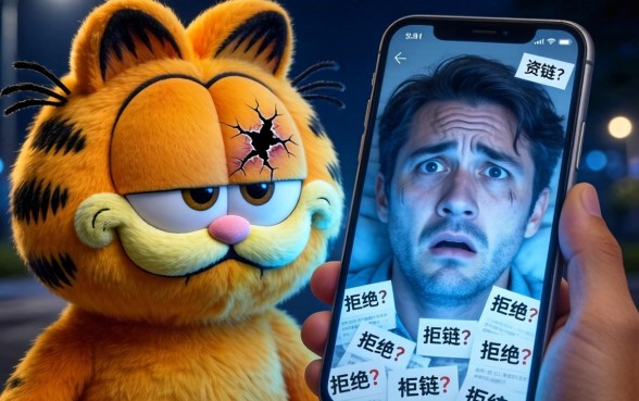 加菲猫的眼睛下面有个口子，汇整五个不看征信无视黑白百分百下款软件