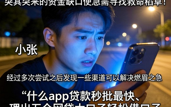 什么app贷款秒批最快，理出5个网贷大口子轻松借口子