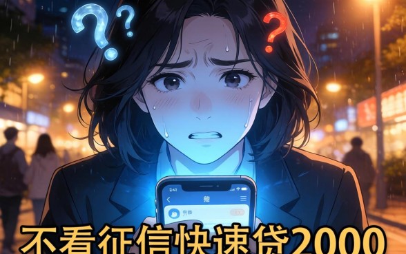 不看征信快速贷2000，筛选5个网贷口子风控不严的app