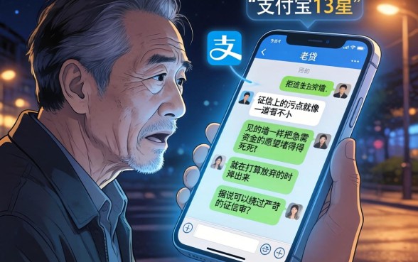 支付宝13星不看征信吗，倾情分享5个无视黑白户下款的口子