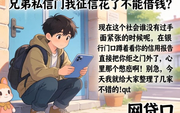 及易下款的分期口子，概括五个无视网黑征信黑3万贷款