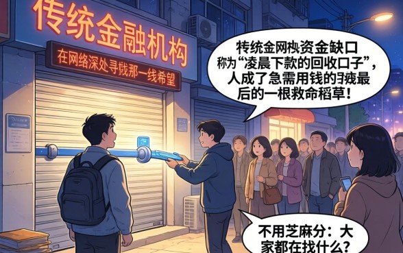 凌晨下款的回收口子，罗列5个不用芝麻分能借的平台