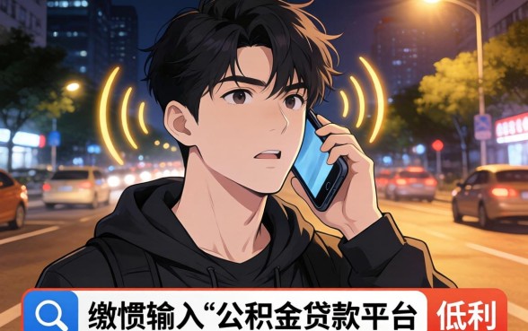 平台借钱利息低有保证，规整五个公积金快速贷款口子