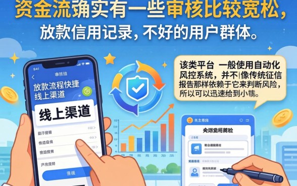 小额快速下款的口子，概览5个手机小额黑户快速贷款口子