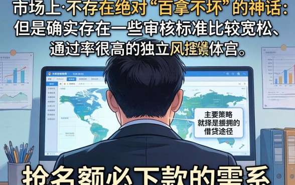 抢名额必下款的口子，细致阐述5个无视黑白的网贷软件