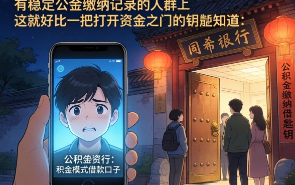 公积金模式借款口子贷吗，归集5个不查流水的小额度贷款软件