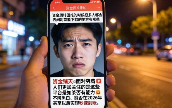 网贷能下款的口子有哪些，遴选五个无视黑白必下款的网贷口子