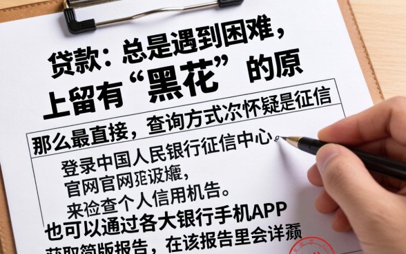 征信黑花了怎么样查询出来，理出5个不用面签和芝麻分的贷款软件