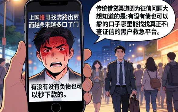 有没有无视负债秒下款的口子，筛选五个无视征信黑白100%秒下app