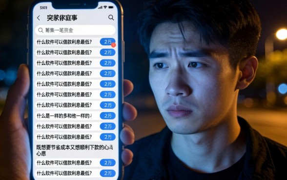 什么软件可以借款利息最低，罗列五个能百分百通过的网贷口子