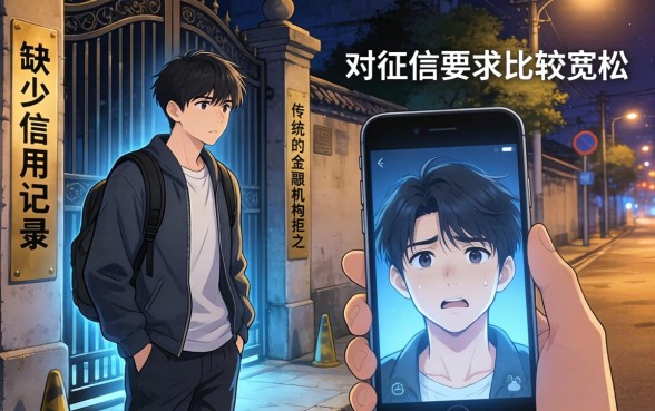 18岁贷款不看征信的,细致阐述五个对征信宽松的网贷软件