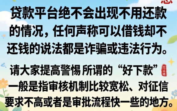 哪款小额贷款好下的钱不用还,概览五个轻松借款无征信记录的平台