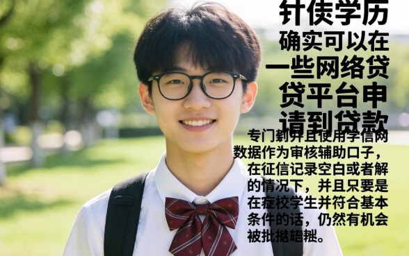 大学生能不能凭学历贷款,遴选五个最新口子无视黑白户网贷