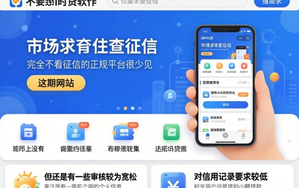 ios不查征信的网贷软件,详尽说明5个黑户可以下的贷款口子
