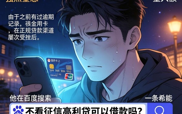 不看征信高利贷能借款吗,汇总五个靠谱借钱的网贷口子