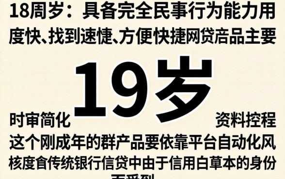 19岁下款最快的网贷平台，诚意推荐5个轻松贷10万的软件