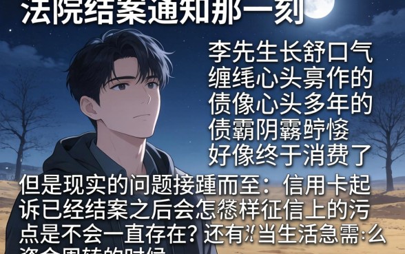 信用卡起诉已结案后面会怎样，梳理五个靠谱借钱网贷软件