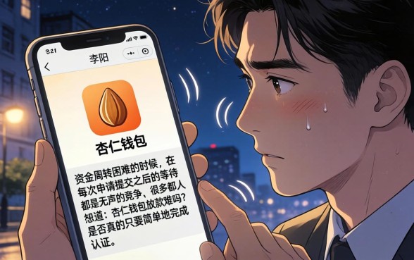 杏仁钱包下款容易吗，揭秘五个看银行流水的网贷口子