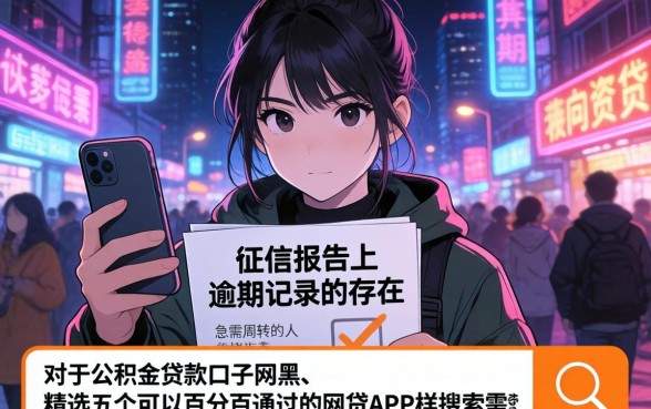 公积金贷款口子网黑,精选五个能百分百通过的网贷app