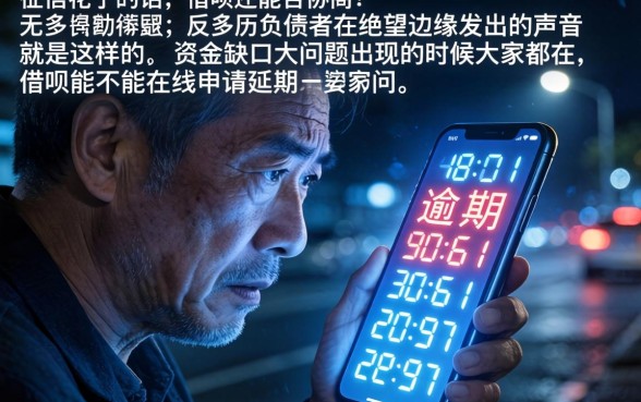 借呗可以在线协商延期吗，汇总五个网贷黑户必过平台