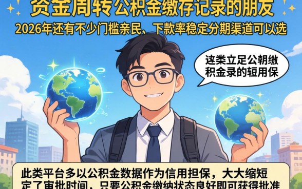 2026容易下款的分期口子，热忱推荐五个公积金借钱app