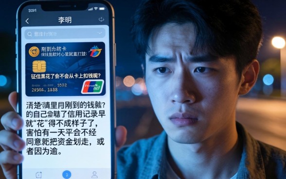 征信黑花了会从卡里扣钱吗，枚举五个无视黑白的网贷平台