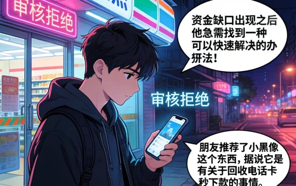 小黑像手机回收秒下款的口子，详尽说明五个低门槛不查征信的软件