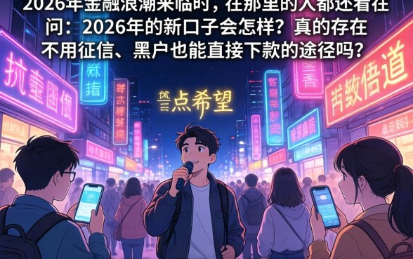 2026年新口子有哪些,细致阐述5个黑户无条件下款的平台