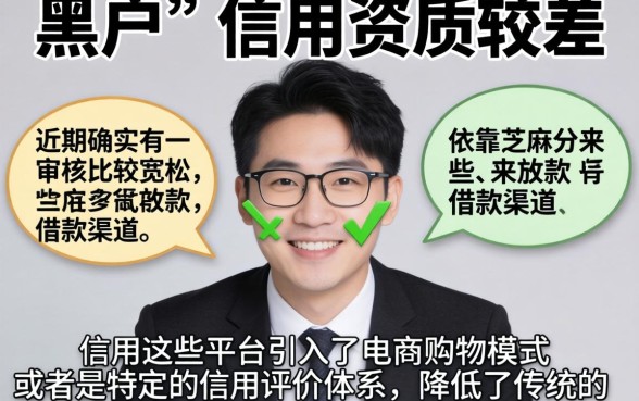 黑户最新放水口子，罗列5个芝麻信用可以借钱的app