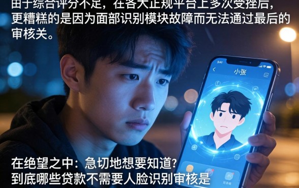 哪些贷款不用人脸验证的，遴选五个综合评分不足有负债都能下款口子