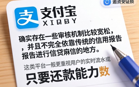 支付宝有逾期能下的口子，精选5个真正不查征信的贷款口子