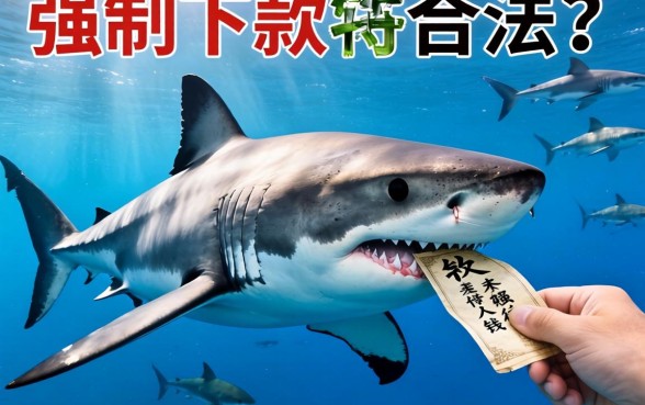 小白鲨强制下款合法吗，详细阐述5个黑户可快速办理小额贷款业务的app