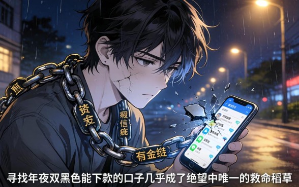 半夜双黑色能下款的口子,汇总5个黑户下款口子