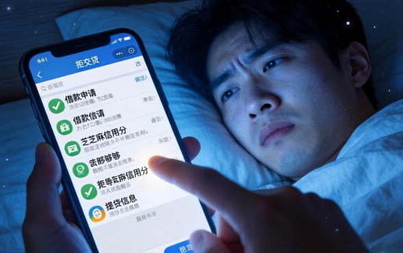 网贷上芝麻信用分怎么办，整合五个无视黑白100%秒下网贷