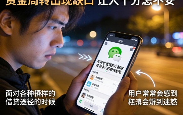 微信里面可以借钱的小程序，梳理五个秒批网贷轻松贷的软件