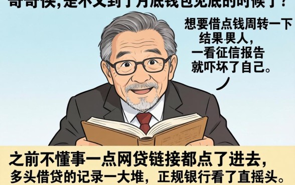 多头借贷的征信花，理出5个18岁必下款的网贷app