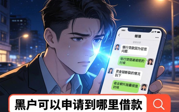 有没有黑户贷款的网贷口子，规整5个无视黑户下款口子