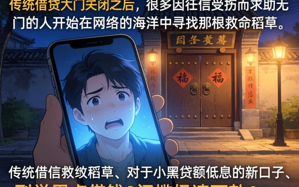 小额贷款低息新口子，枚举5个黑户借钱0门槛极速下款app