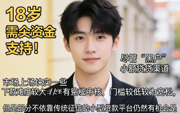 刚满18周岁借款平台,甄选5个苏州黑户贷款5万的app
