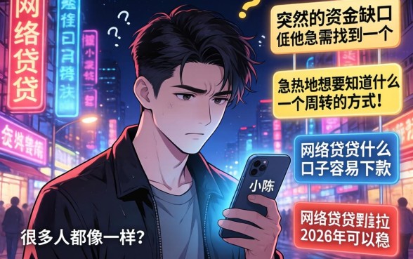 什么口子容易下款2026，概览五个无忧速借当天放款的软件