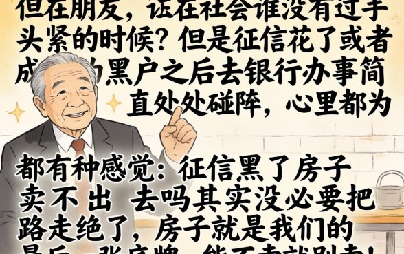 征信黑花了房子卖不了吗，胪列五个无视黑白户秒过的网贷