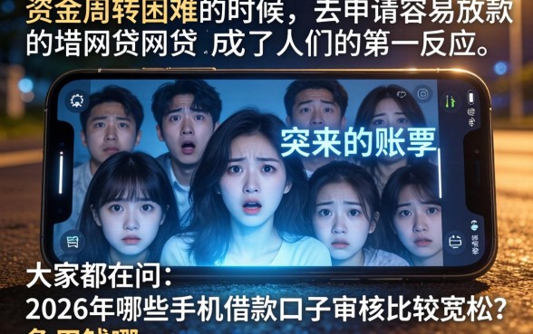 容易下款的网贷急，整合五个手机可以临时借钱的口子