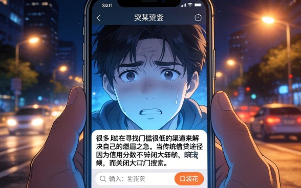 口袋花app官网，条列5个金融创新秒下不要芝麻分的app
