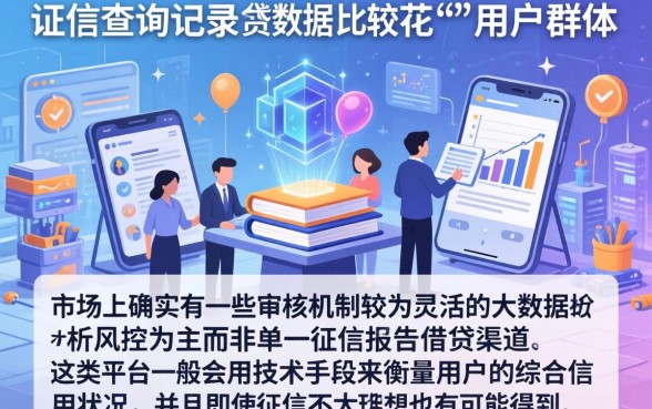 无视征信的口子2026，归纳五个征信花居然都下款的软件