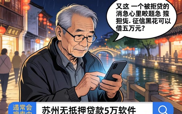 征信黑花了怎么借五万呢,详尽说明五个苏州黑户贷款5万的软件