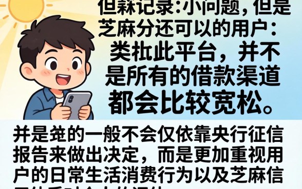 只需要芝麻信用就能贷款，梳理五个芝麻分负面借款的app