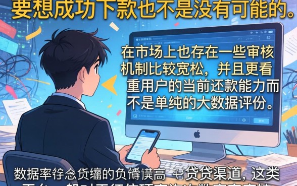 大数据花有下款的口子，遴选五个不看负债的网贷平台