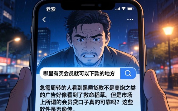 买会员下款的口子在哪里买，揭秘5个黑白贷款不是高炮的软件